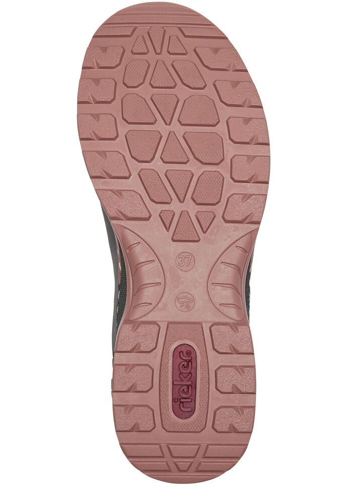 Rieker sneakers met uitneembare MemoSoft textielinleg 