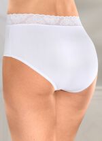 Verpakking van vier slips met elastische kanten tailleband 