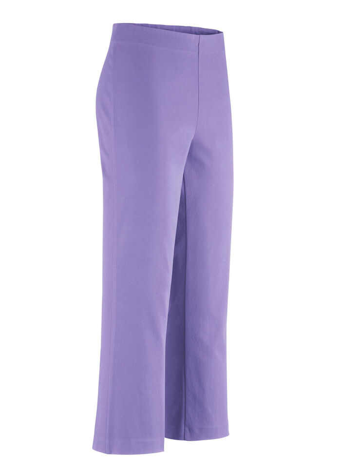 Zachte stretchbroek LAVENDEL