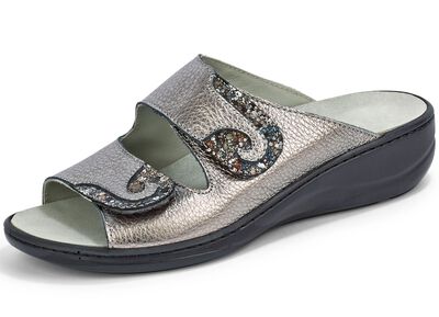 Mubb, comfortabele damesmuiltjes, breedte H, met uitneembaar voetbed 