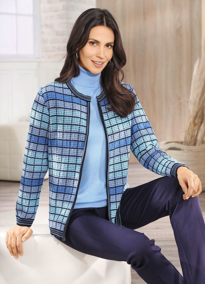 Vest met grafisch patroon 