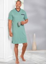 Nachthemd met V-hals 