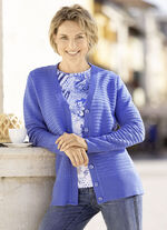 Vest met een lichte glans BLEU