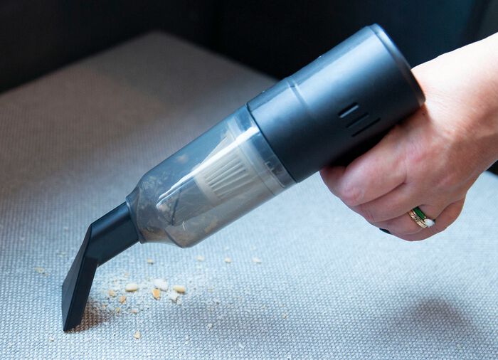 2-in-1 mini draadloze handstofzuiger 