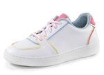 ELENA EDEN sneakers van nappaleer WIT-BONTE