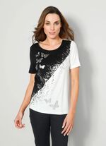 Shirt met een mooi vlindermotief 