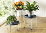 Kunststof plantenplatform, set van 3 