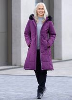 Jas met rits aan de zijkanten CYCLAAM