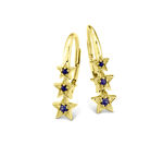 Oorbellen met saffieren 