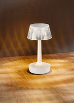 LED-tafellamp met kristaleffect 