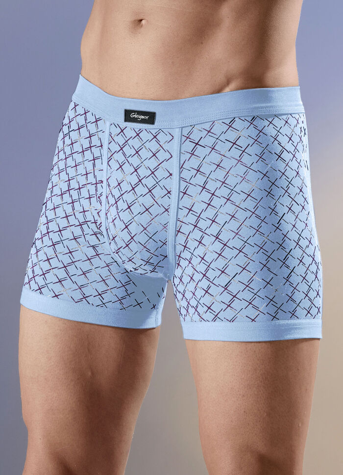 Set van vier onderbroeken, met allover dessin 