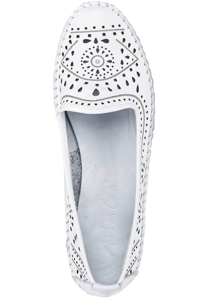 Andrea Conti mocassinpantoffels van rundnappaleer 