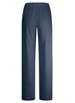 Trendy broek in modieuze breedte MARINE