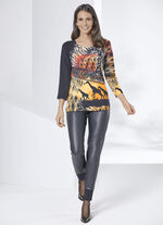 Broek in trendy joggingbroekstijl 