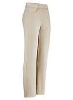 Broek met een aantrekkelijke beenbreedte BEIGE