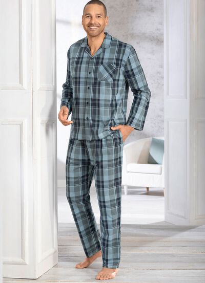 Comte pyjama met doorknooptopje 