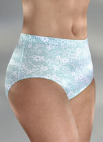 Pak van vier slips met bloemenprint 