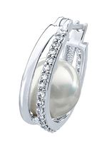 Creoolse klapoorbellen met echte zoetwaterparels 