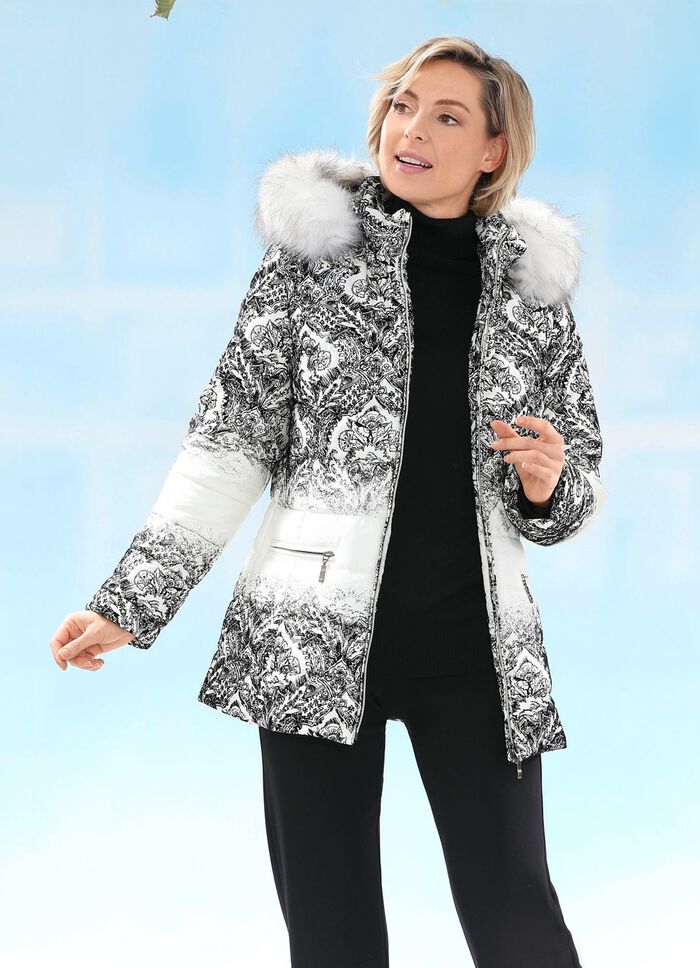 Jas met afneembare capuchon 