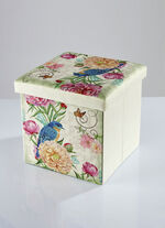 Kubus vogelzitje gemaakt van MDF 