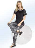 Chique broek in een comfortabele wijdte 