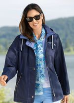 Sjaal met fantasie bloemenmotief 