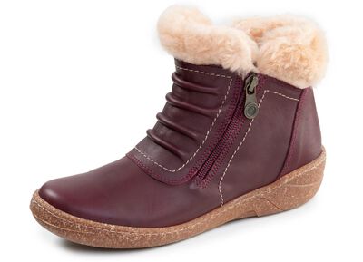 ELENA EDEN, gevoerde dameslaarzen, winterschoenen, breedte G, met uitneembaar voetbed 