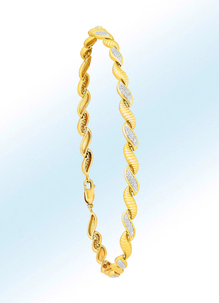 Elegante armband met diamanten 