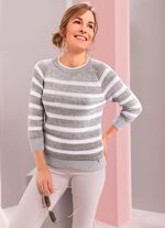 Trui met raglanmouwen 