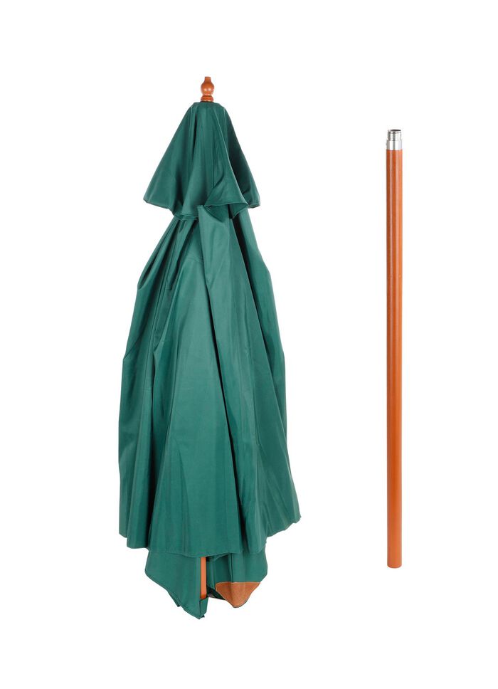 Parasol van hardhout 