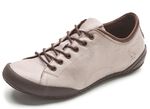 Andrea Conti veterschoen met contrasterende rand BEIGE