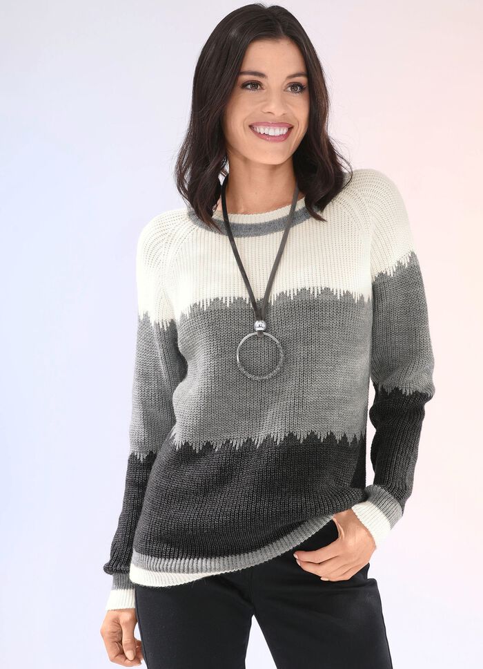 Trui met parelkwastje 