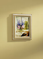 Foto op echt houten frame 