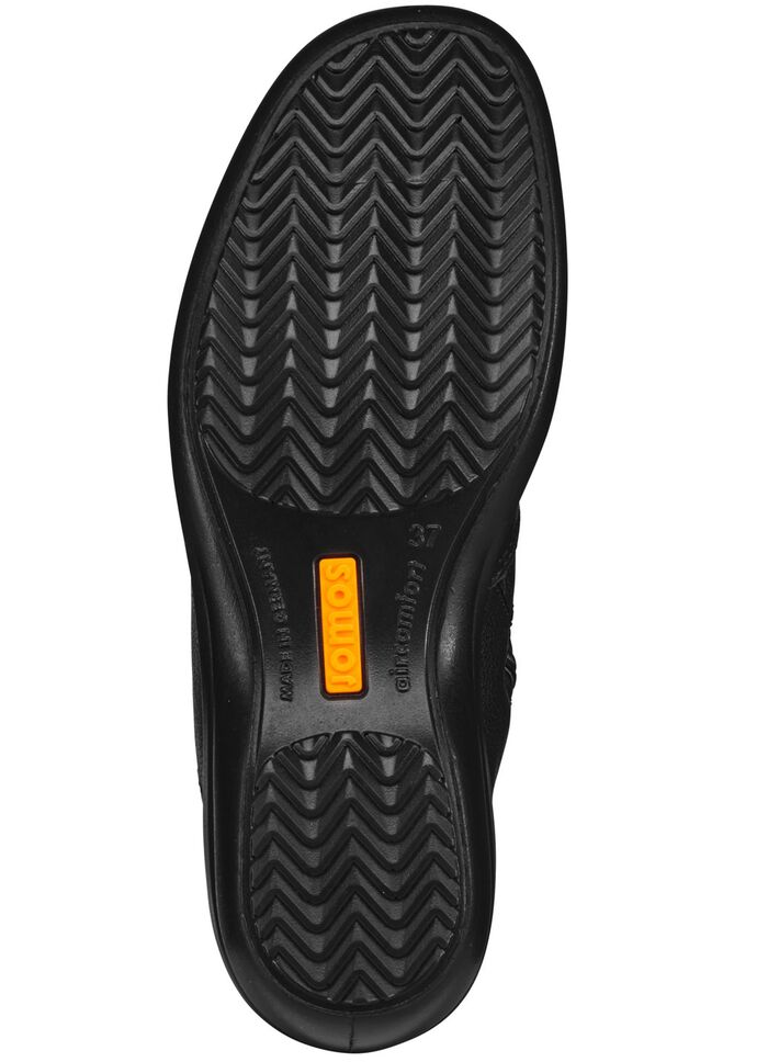 Enkellaars met echt lamsvacht-voering 