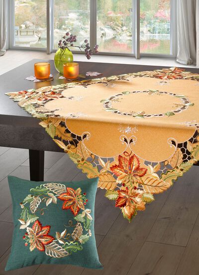 Herfst tafel- en kamerdecoratie 