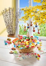 Volledig gevulde Paasmand voor kinderen 