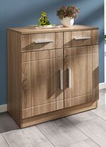 Moderne ladekast met matte diepgetrokken fronten EIK SONOMA