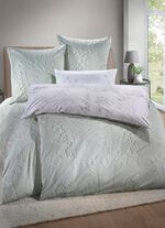 Omkeerbaar beddengoedset van 100% katoen GROEN