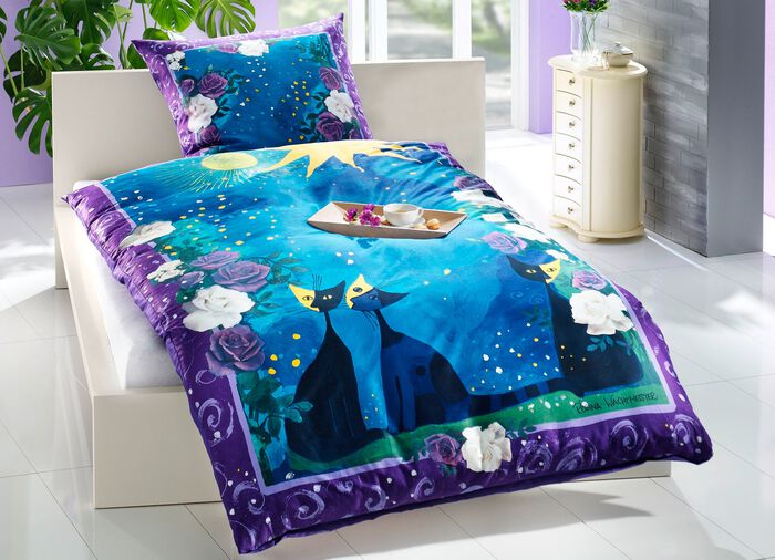 Beddengoedset naar een ontwerp van Rosina Wachtmeister 