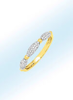 Damesring met diamanten 