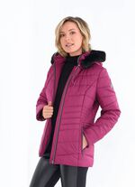 Jas in 2 kleuren MAGENTA