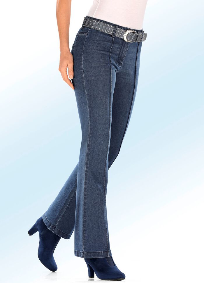 Jeans in trendy bootcut-vorm 