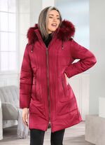 Korte jas met 2-weg ritssluiting 