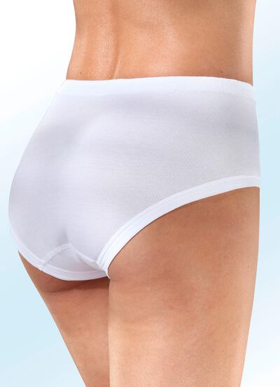 Vijf-pack slip met elastische tailleband 