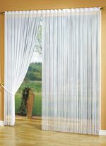 Draadjaloezie&euml;n voor gordijnroeden en rails WIT