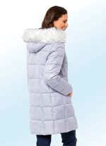 Korte jas met afneembare capuchon 