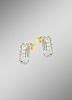 Chique oorbellen met diamanten 