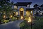 Solarlamp in roestlook 