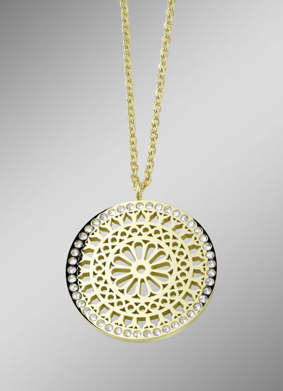 Prachtige ketting met kristallen 