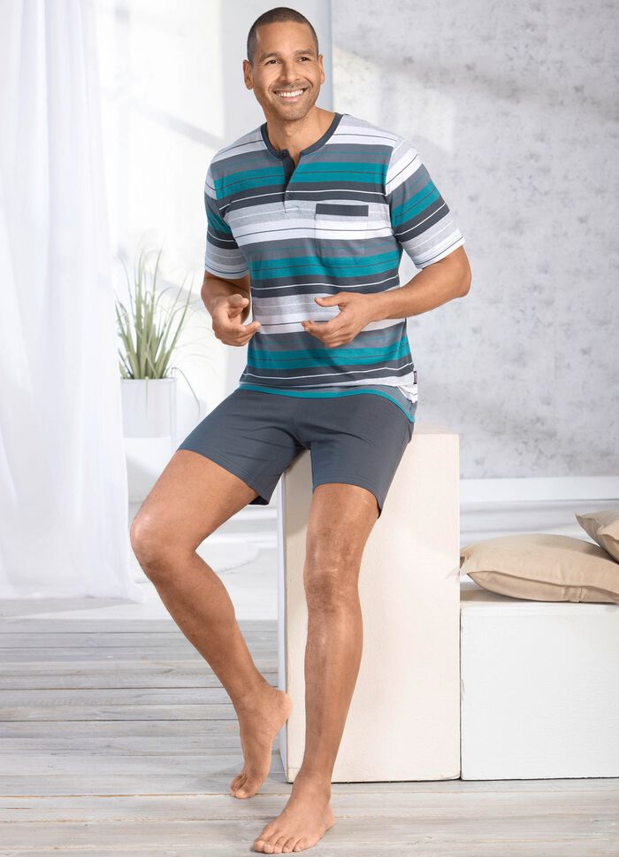 Shorty met knoopsluiting 